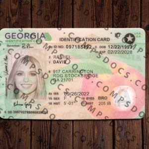 Georgia Identification Card
